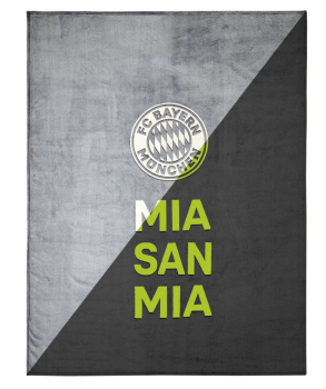 Preview: FC Bayern München - Kuscheldecke Glow in the dark